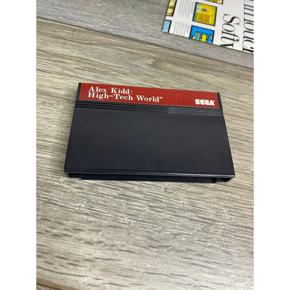 Alex Kidd‎ High-Tech World Sega Master System CIB Case no Manual 1987 43017-5020